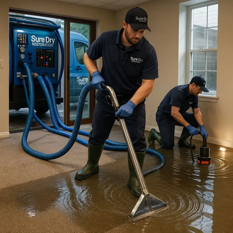 Water Extraction and Removal process in Carson County, TX